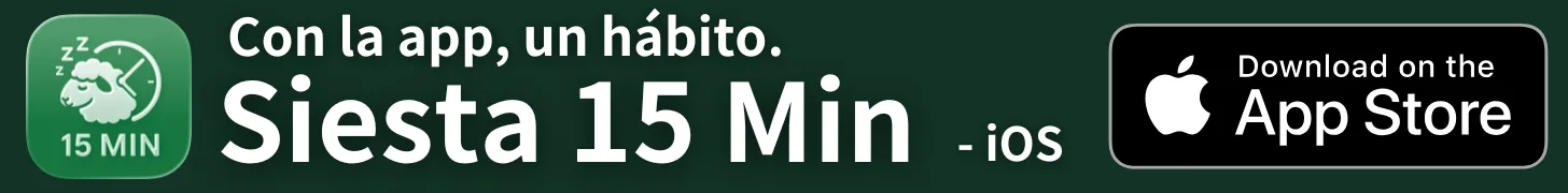 Siesta 15 Min - App iOS | Timer de siesta de 15 minutos